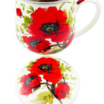 Kubek MAKI - z metalowym sitkiem do parzenia ziół - 430 ml