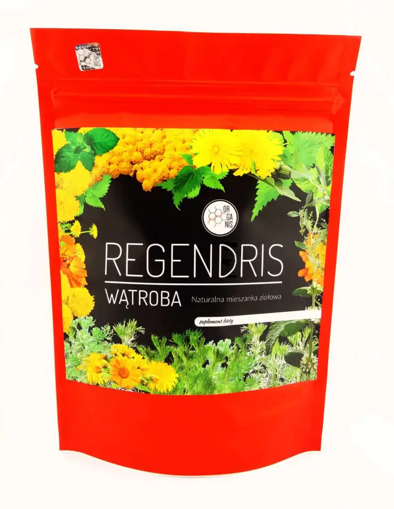 WĄTROBA 150g REGENDRIS - Naturalna Mieszanka Ziołowa