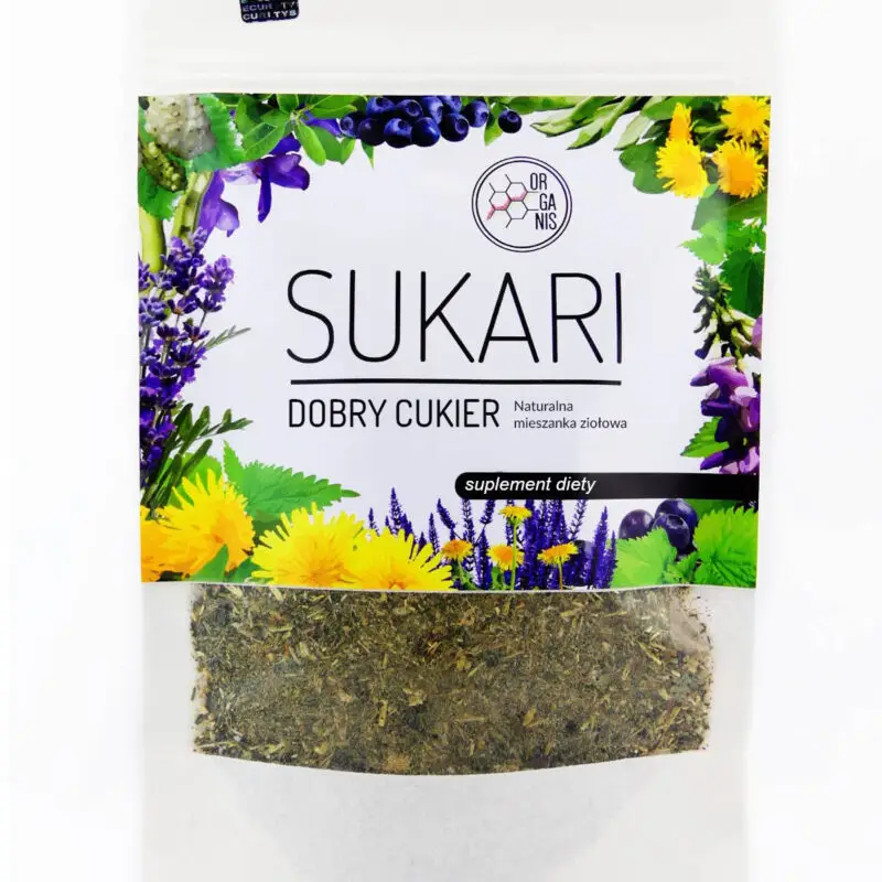 DOBRY CUKIER 100g - Naturalna Mieszanka Ziołowa