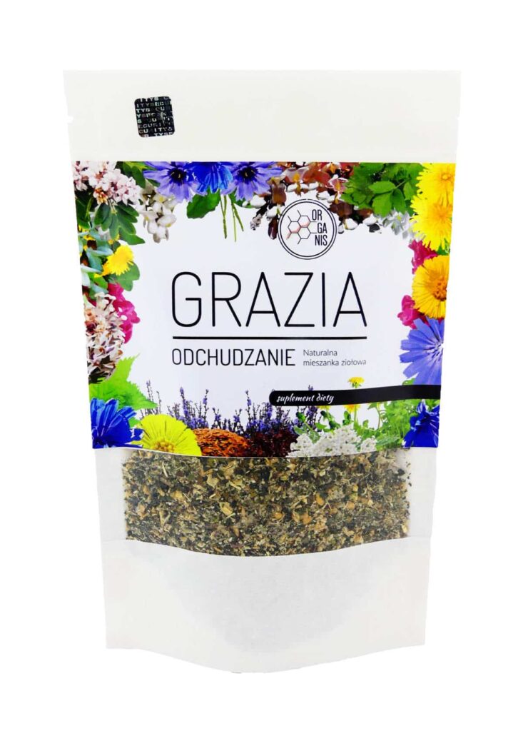 Prawidłowa waga GRAZIA 100g - Naturalna Mieszanka Ziołowa