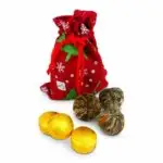 Herbata Kwitnąca 3 sztuki + 3 sztuki herbaty prasowanej w lnianym woreczku