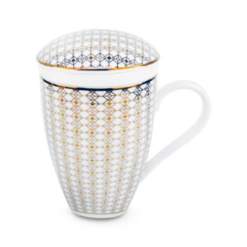 Kubek ceramiczny z BOGUCIC - stylowy zaparzacz do ziół - obrazek 7