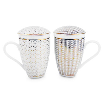 Kubek ceramiczny z BOGUCIC - stylowy zaparzacz do ziół - obrazek 8