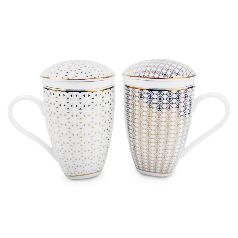 Kubek ceramiczny z BOGUCIC - stylowy zaparzacz do ziół - obrazek 8