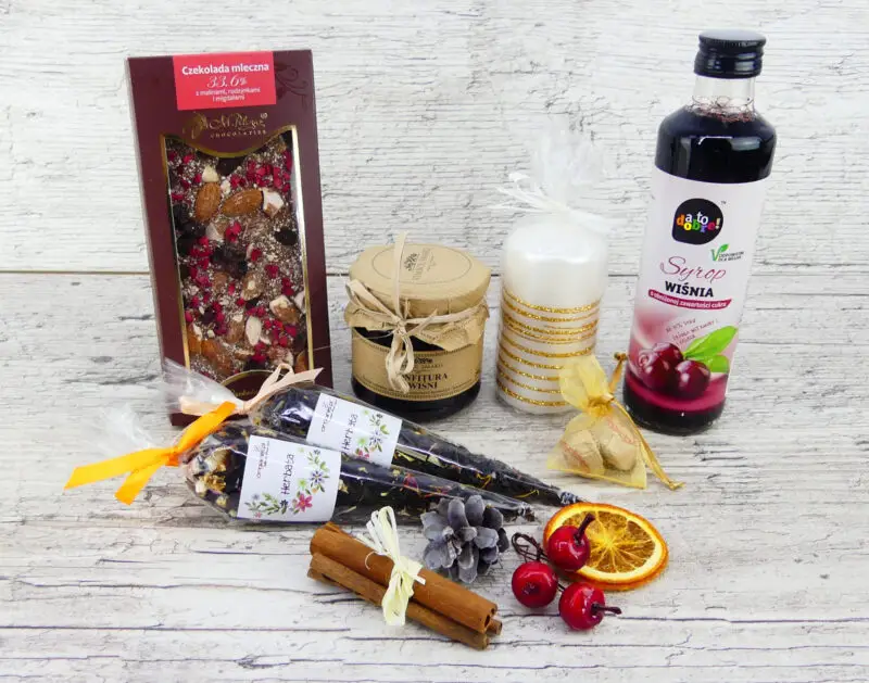 Kosz prezentowy Aromatyczna Rozgrzewka II - obrazek 2