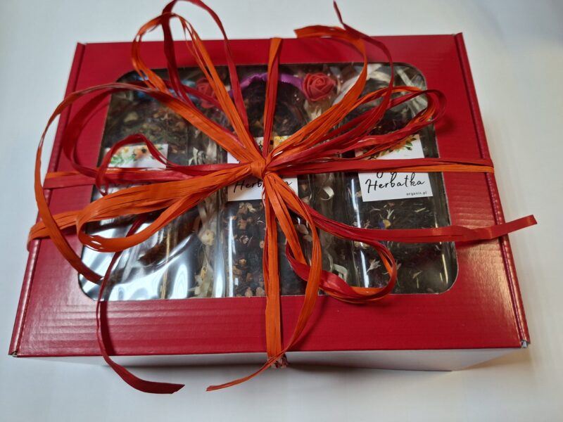 Kosz prezentowy Herbaciane Buteleczki - obrazek 3