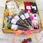 Kosz prezentowy Kawowo-Herbaciany