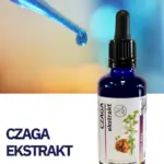 CZAGA WYCIĄG Mikrocząsteczkowy 50ml płynny krople ekstrakt