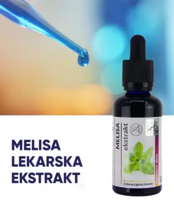 MELISA LEKARSKA WYCIĄG Mikrocząsteczkowy 50ml płynny krople ekstrakt
