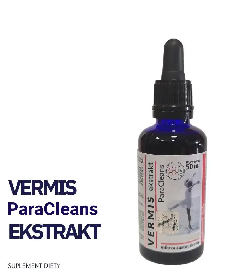 Vermis extrakt dorośli VERMIS ParaCleans - ekstrakt dla dorosłych 50ml płynny krople - obrazek 1