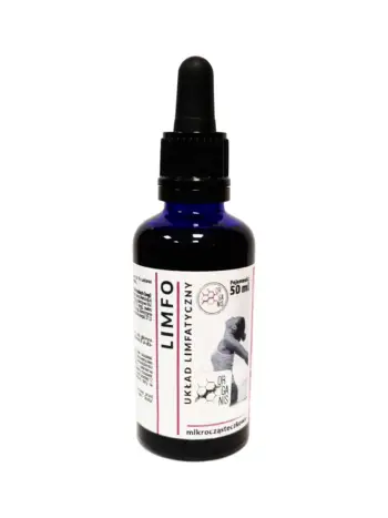 LIMFO BESTSELLER układ limfatyczny WYCIĄG Mikrocząsteczkowy 50ml krople ekstrakt