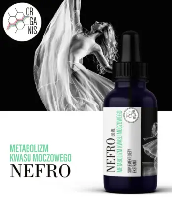 NEFRO | METABOLIZM KWASU MOCZOWEGO 50ml wyciąg płynny krople