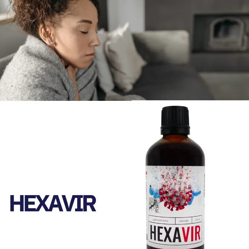 HEXAVIR -100ml płynny krople wirusy