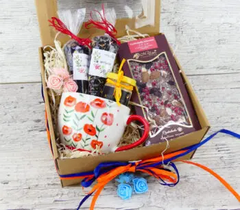 Kosz prezentowy - ROZGRZEWAJĄCY KUBEK - obrazek 6