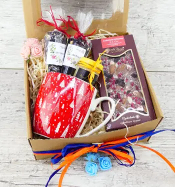 Kosz prezentowy - ROZGRZEWAJĄCY KUBEK - obrazek 2