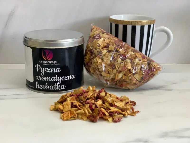 Herbatka "Słodycz Orientu" w pięknej puszce - 200 g - obrazek 4