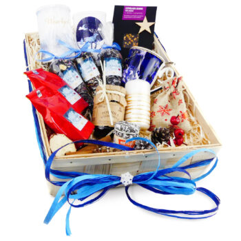 Kosz prezentowy - "Mroźny poranek"