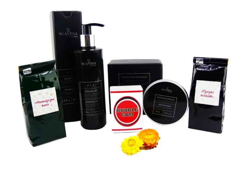 Kosz prezentowy "DLA MĘŻCZYZNY" - obrazek 3