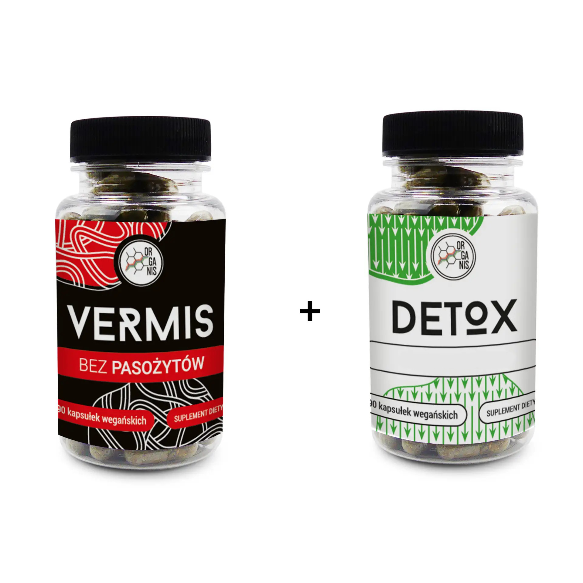 ZESTAW- kapsułki VERMIS + DETOX | Oczyszczanie – Kapsułki Ziołowe