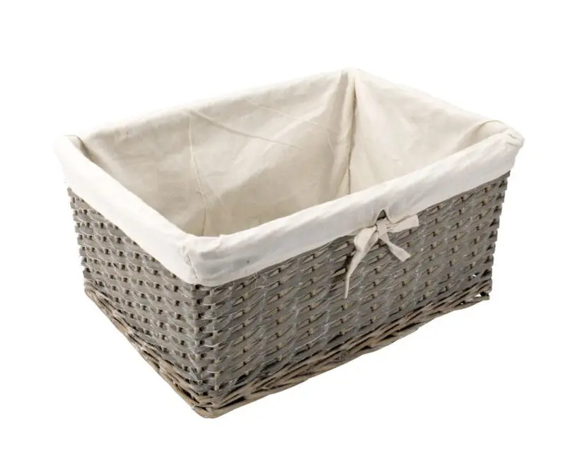 kosz wiklinowy severin Kosz wiklinowy SEVERIN wyściełany bawełnianą serwetą - obrazek 1