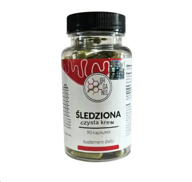 ŚLEDZIONA | czysta krew 90 kapsułek - obrazek 1