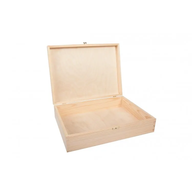 Szkatułka drewniana skrzynka pudełko 35 x 25 cm