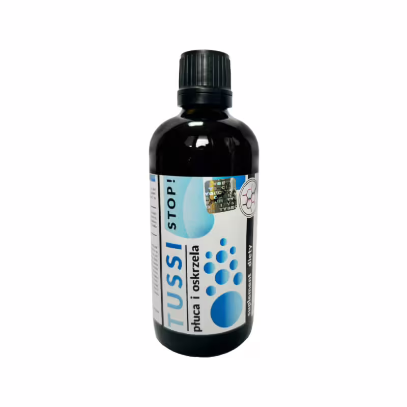 Tussi STOP! - płuca, oskrzela - wyciąg ziołowy 100 ml krople