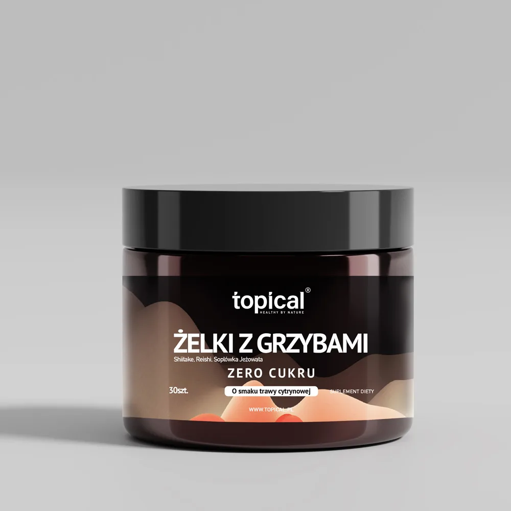 Żelki z grzybami TOPICAL - 30 szt - obrazek 1